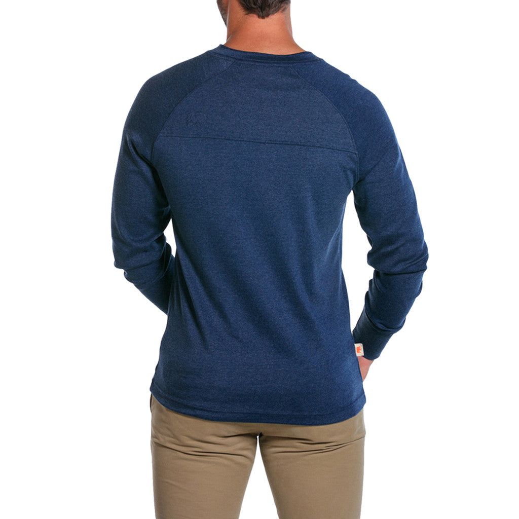 Puremeso Henley Long Sleeve Tee