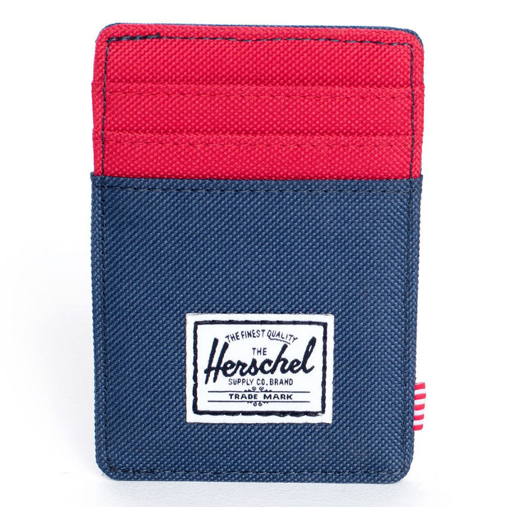 Raven Wallet in Navy and Red by Herschel Supply Co.  - 4
