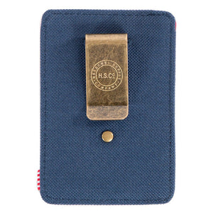 Raven Wallet in Navy and Red by Herschel Supply Co.  - 3