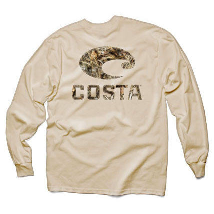 Realtree Max-4 Camo Long Sleeve Logo Tee