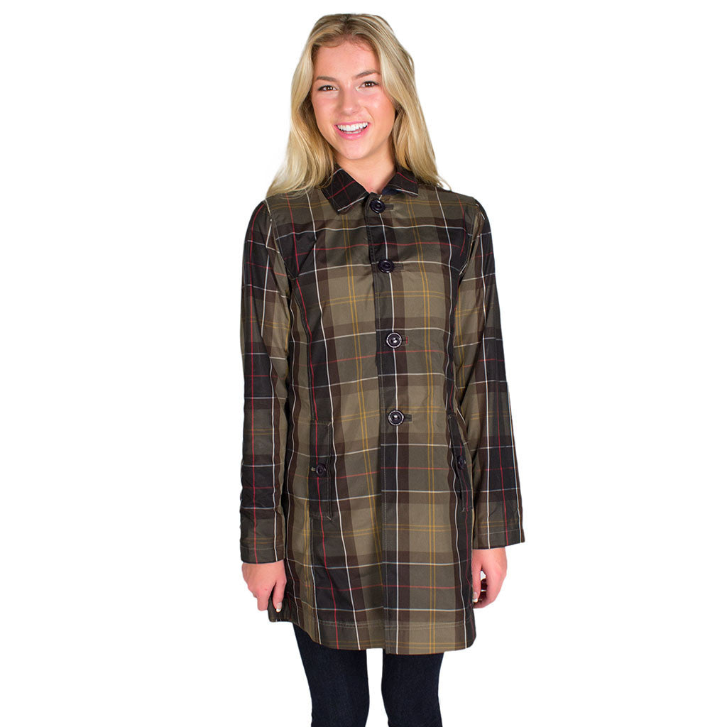 Barbour derby mac store