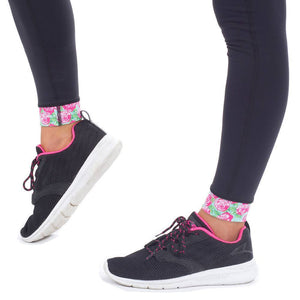 Secret Garden RunRunner Leggings in Black by Krass & Co  - 6