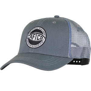 Rounder Trucker Hat in Charcoal 