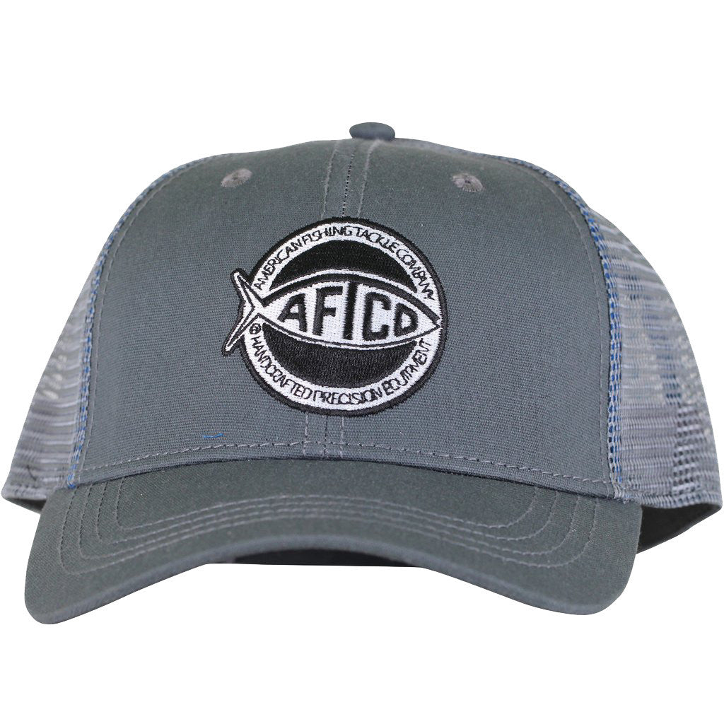Rounder Trucker Hat in Charcoal 