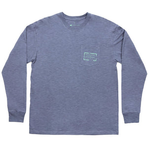 Authentic Heathered Long Sleeve Tee