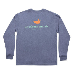 Authentic Heathered Long Sleeve Tee