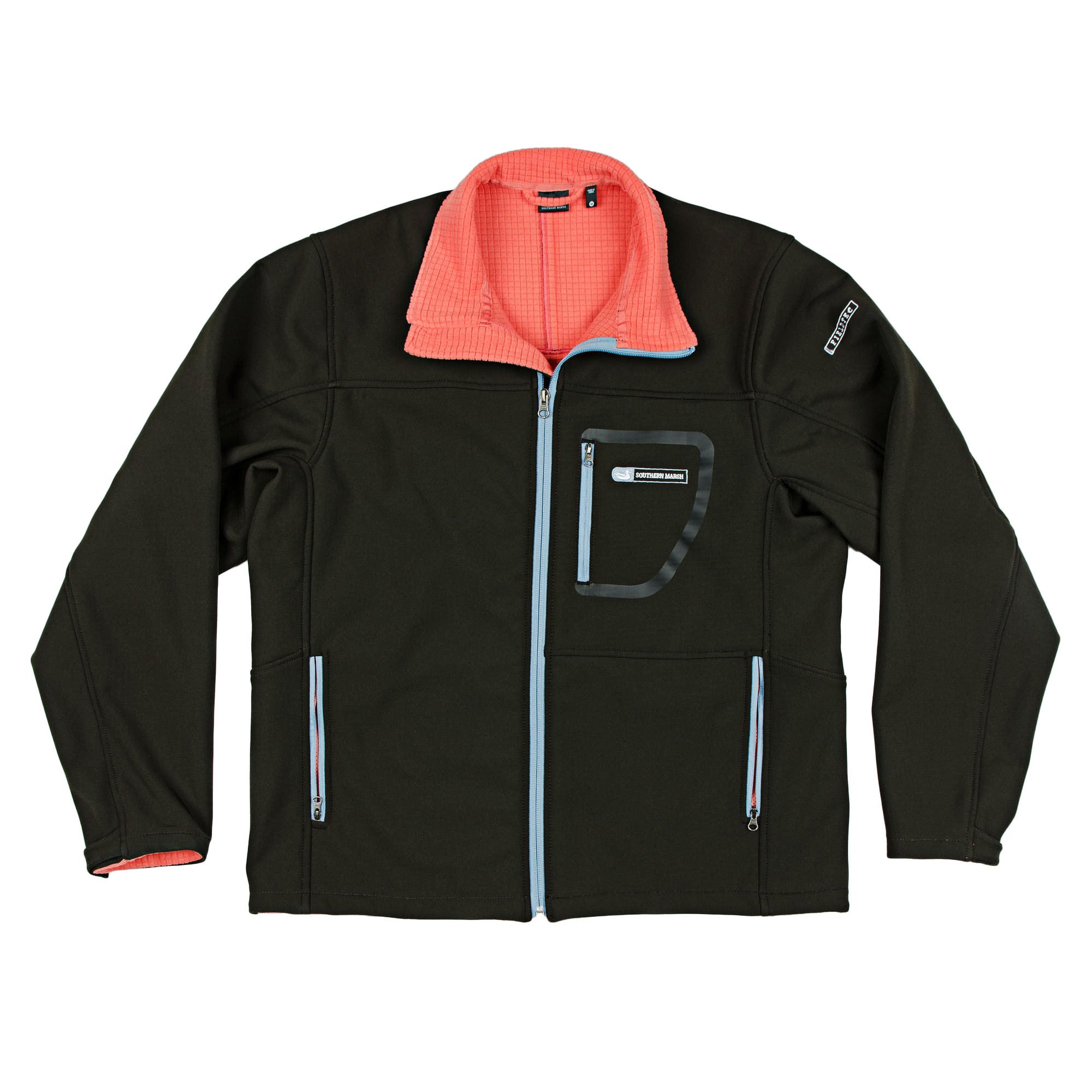 Ridge Softshell Jacket in Midnight Gray 