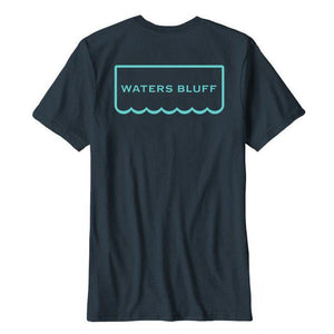 Wave 2 Natural Tee in Bluff Grey Blend by Waters Bluff