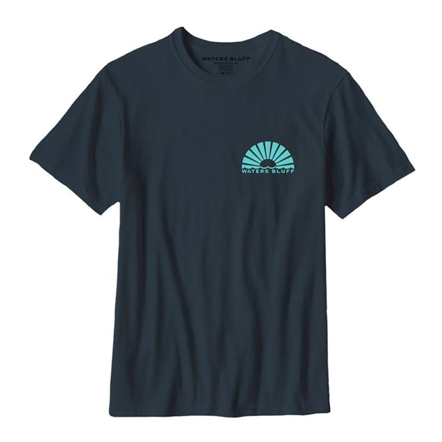 Wave 2 Natural Tee in Bluff Grey Blend by Waters Bluff