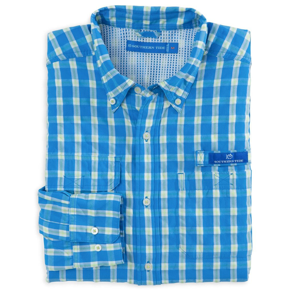 Plaid Performance Fishing Shirt - FINAL SALE