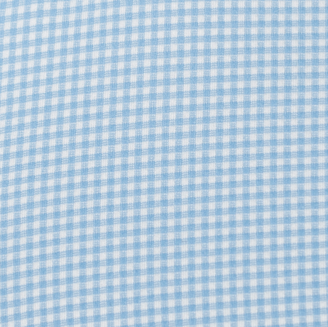 The Spread Collar Gingham Dress Shirt in Whitman Light Blue   