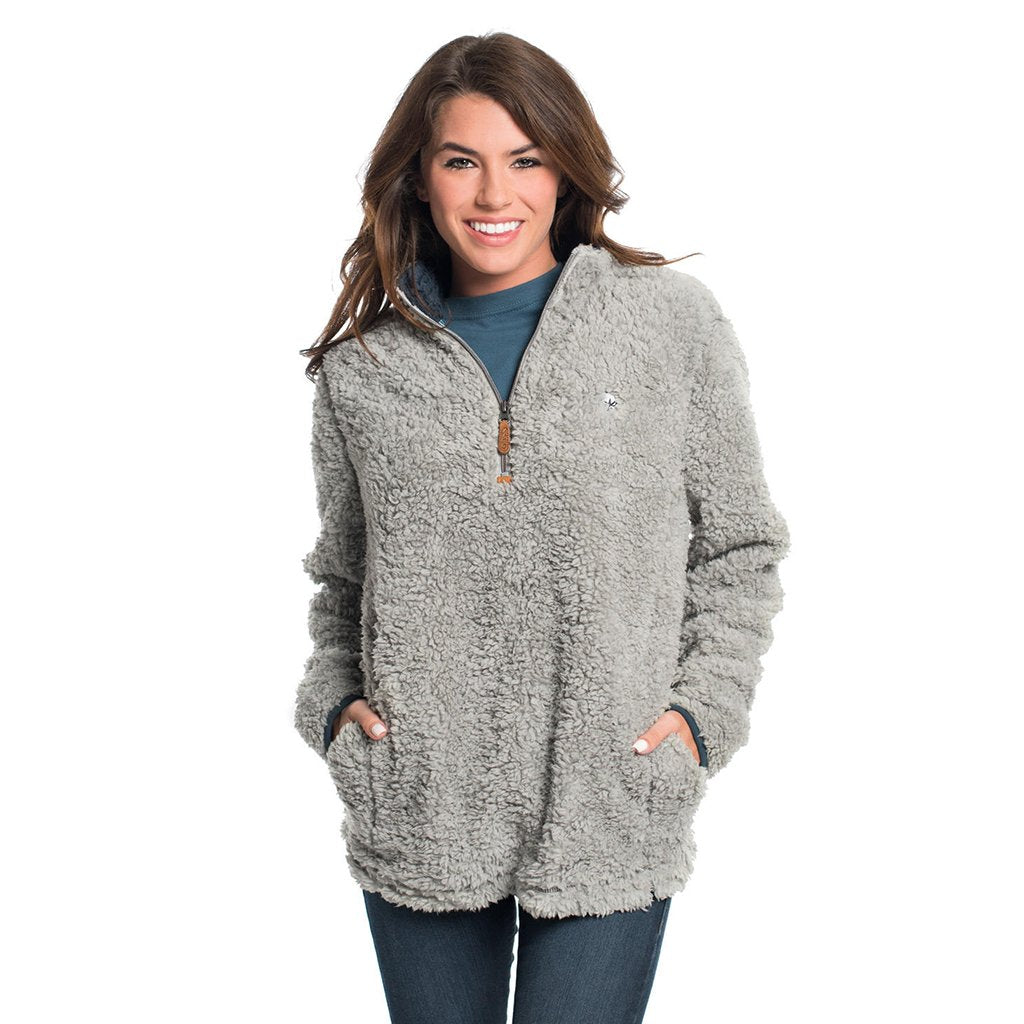 The sherpa pullover outlet top