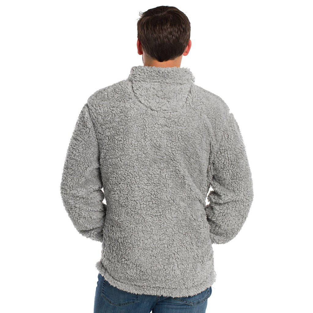 Sherpa fleece pullover mens best sale