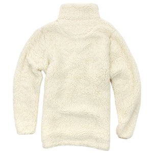 Sherpa Snap Pullover in Ivory by Everest Clothing  - 3