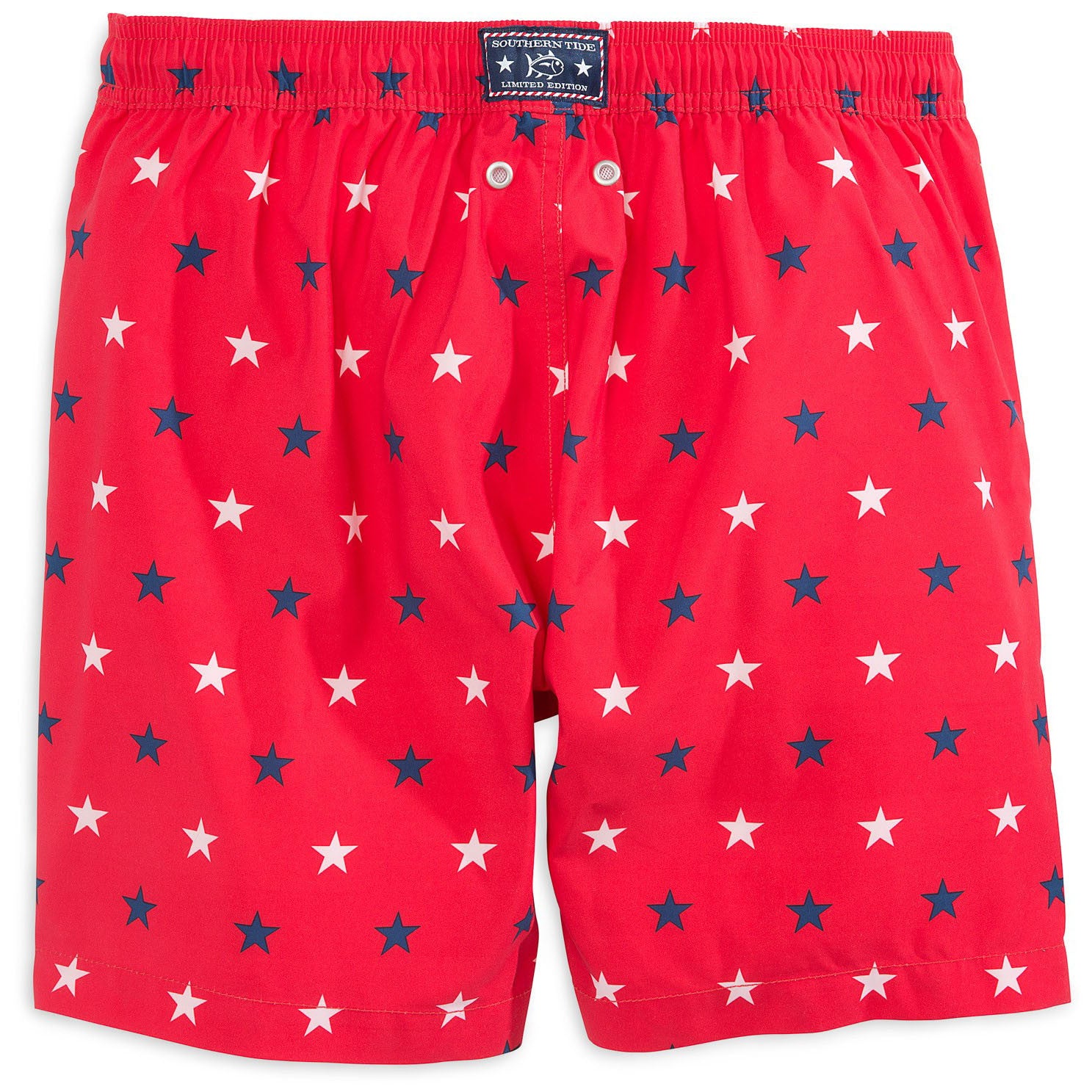 Show Your Stripes Swim Trunk in Red   