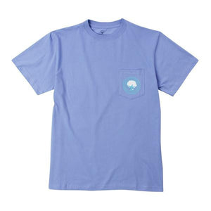 Signature Logo Tee Shirt in Cornflower Blue