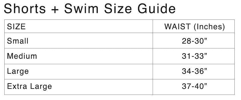 The Double Gulps Swim Trunk in White by Kennedy  - 3