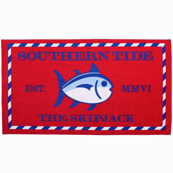 Skipjack Beach Towel in Port Side by Southern Tide