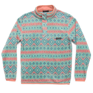 Southern Marsh Pigsah Aztec Pullover in Sandstone