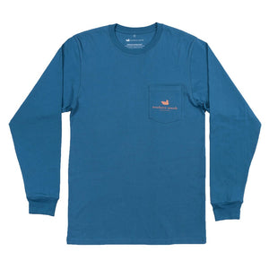 Southern Marsh Ski Trip Long Sleeve Tee Shirt in Slate