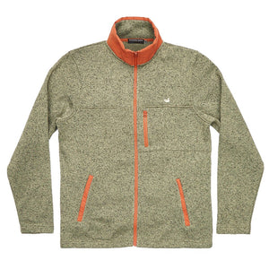 Southern Marsh Woodford Full Zip Jacket in Sandstone