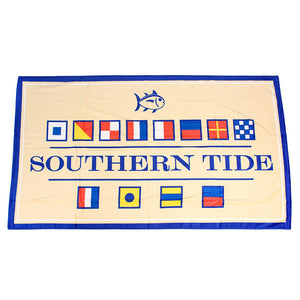 Nautical Flag Beach Towel