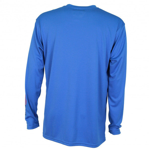 Spangled Long Sleeve Sun Shirt in Royal Blue