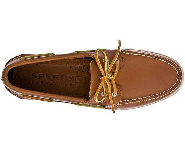Men's A/O Boat Shoe in Tan 2