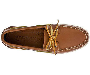 Men's A/O Boat Shoe in Tan 2