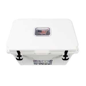 State Traditions America Cooler 52qt in White by Lit Coolers  - 3