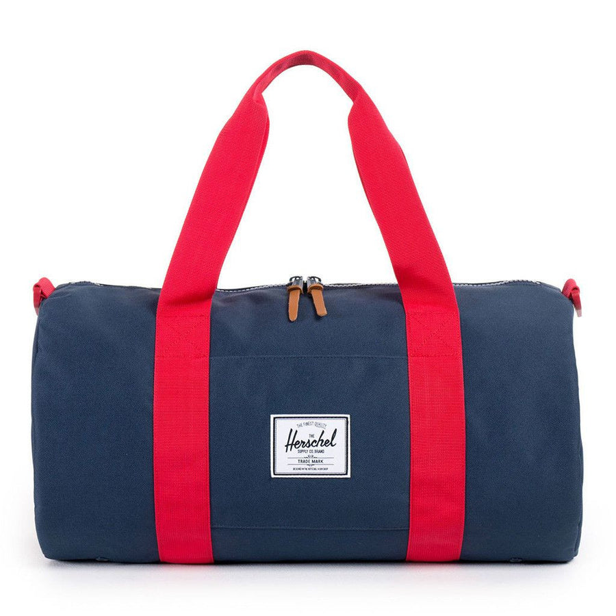 Sutton Mid Volume Duffle Bag in Navy and Red by Herschel Supply Co.  - 1