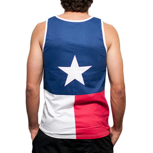 Texas Flag Tank Top in Red, White and Blue   