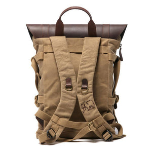 The Normal Brand The Top Side Leather Backpack in Tan