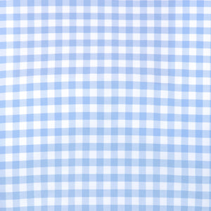 The "Hampton" Button Down in Light Blue Large Gingham by Mizzen + Main  