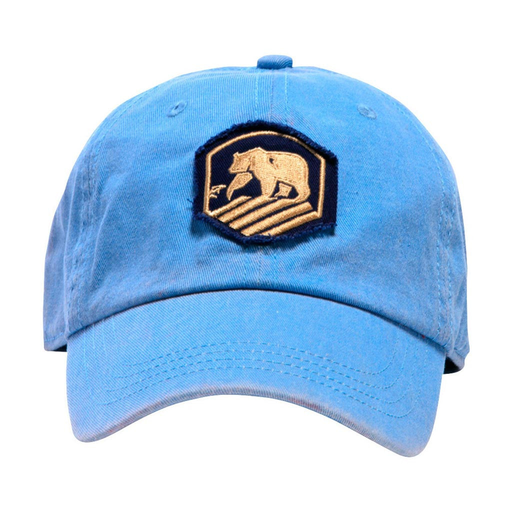 The Normal Brand Faded Active Wear Cap in Denim