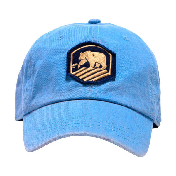 The Normal Brand Faded Active Wear Cap in Denim