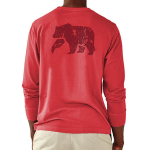 The Normal Brand Long Sleeve Vintage Bear T in Autumn