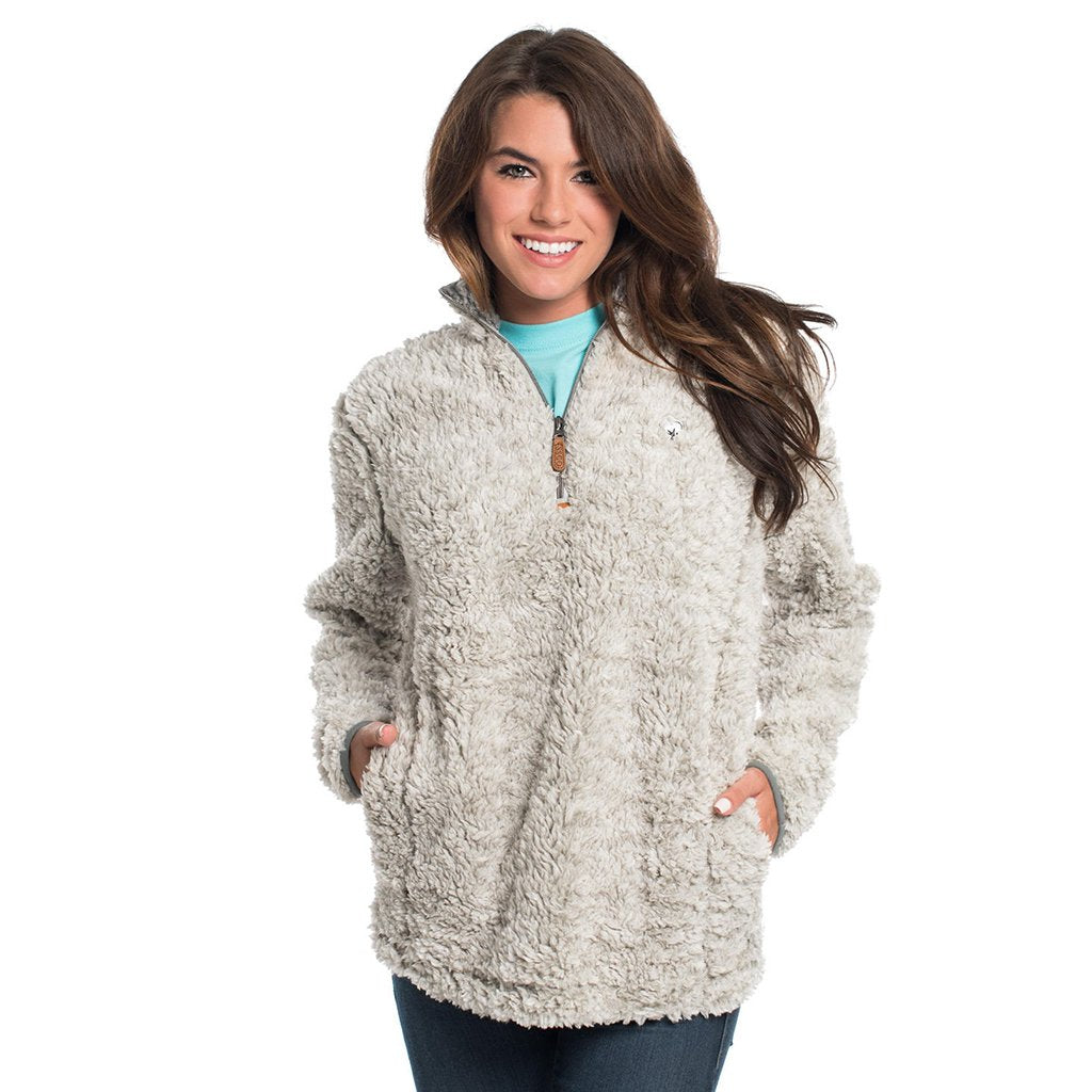 Southern shirt sherpa top