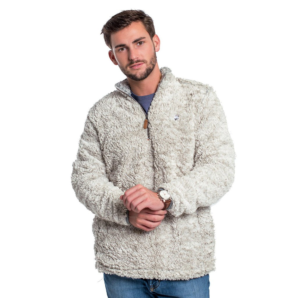 Southern sherpa pullover top