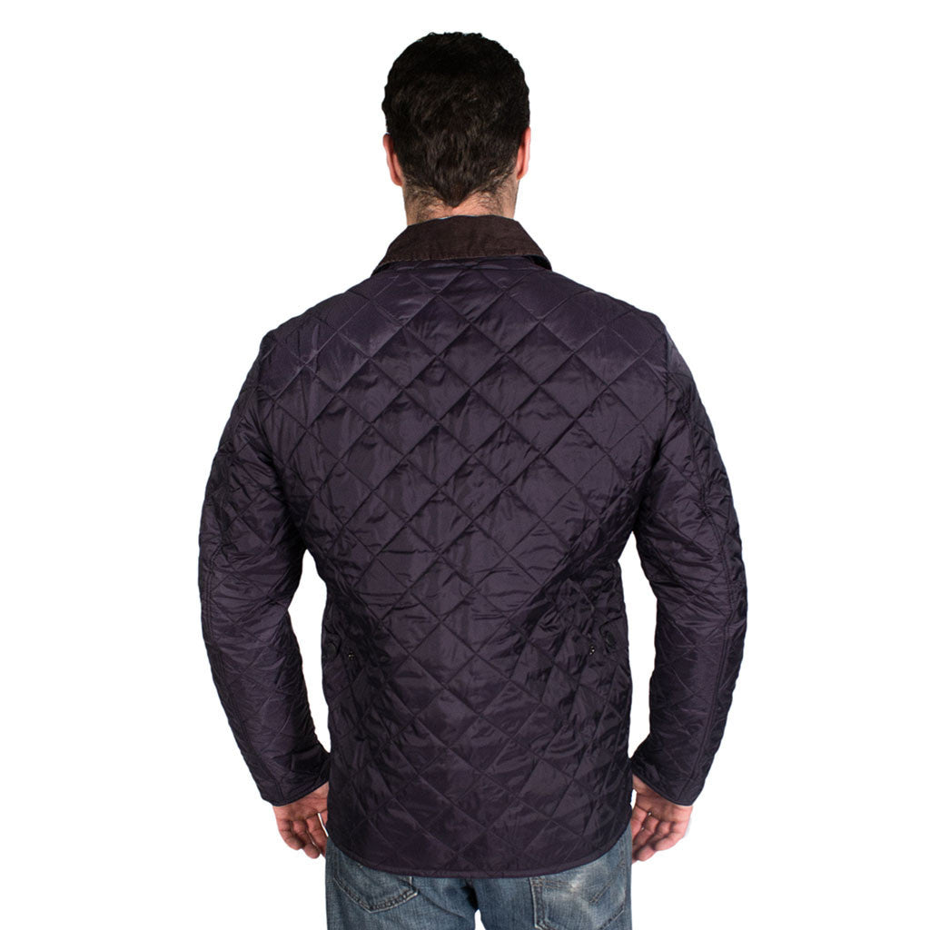 Tinford Quilted Jacket in Navy