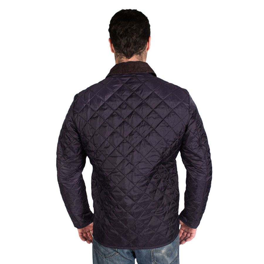 Tinford Quilted Jacket in Navy