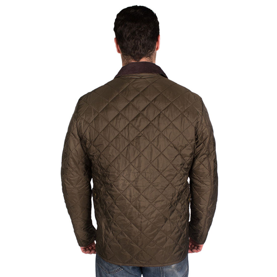 Tinford Quilted Jacket in Olive