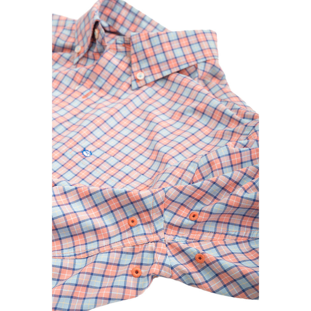 Tortuga Plaid Intercoastal Performance Shirt