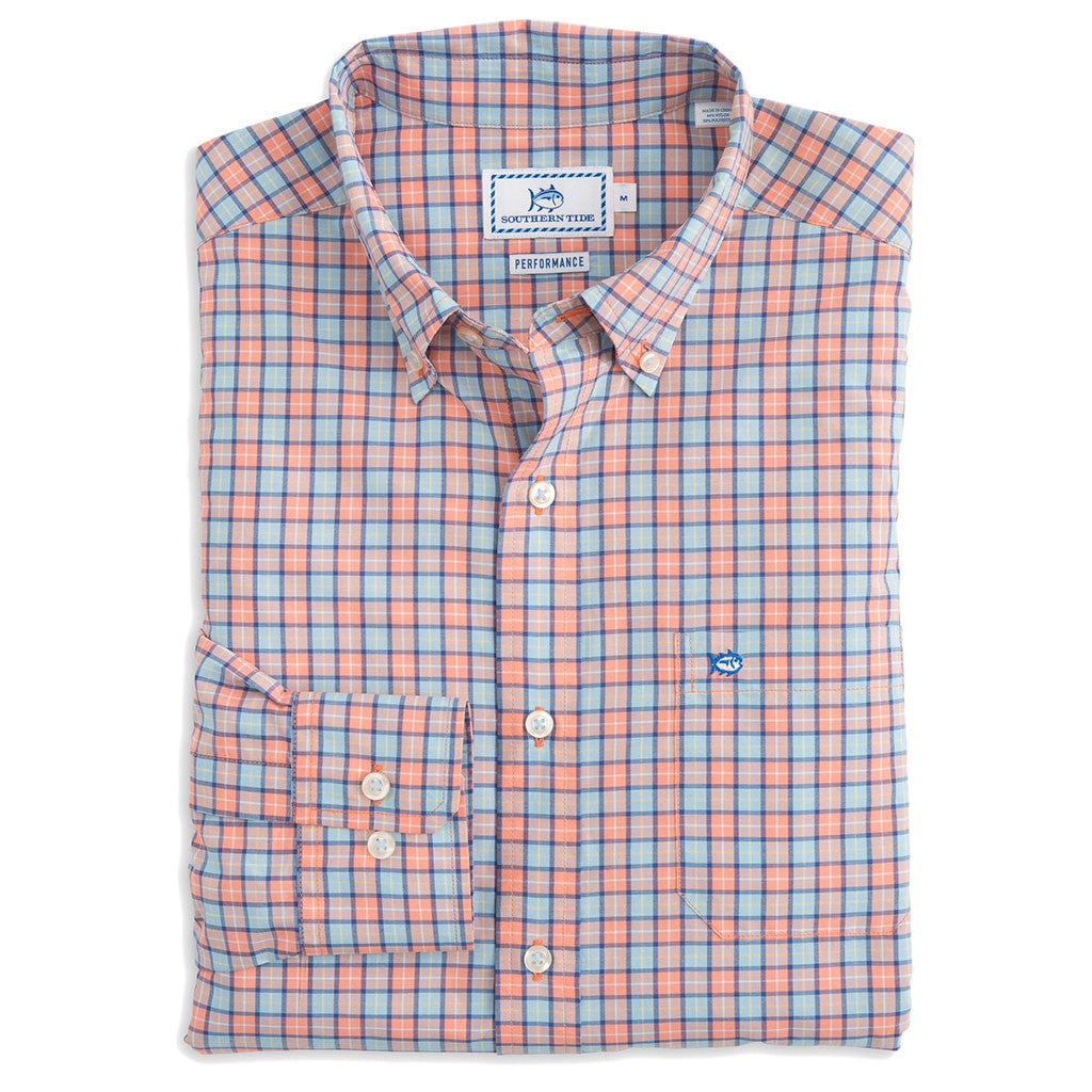 Tortuga Plaid Intercoastal Performance Shirt