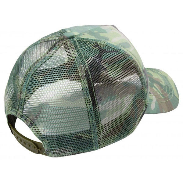 Camo Trucker Hat in Green