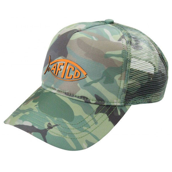 Camo Trucker Hat in Green