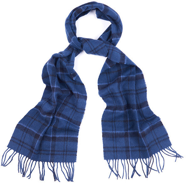 Holden Tartan Scarf in Blue