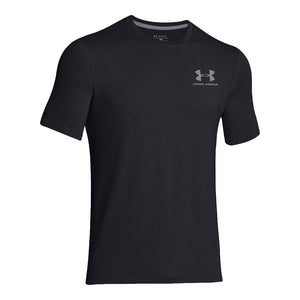 Under Armour Men's UA Charged Cotton® Sportstyle Tee in Black
