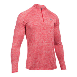 Under Armour Men's UA Tech™ ¼ Zip in Red/White
