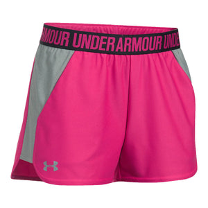 Under Armour Women's Play Up 2.0 Shorts in Tropic Pink